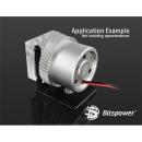 Bitspower D5 MOD Package (Clear Acrylic TOP S + MOD Kit V2 Silver 2) (BP-D5TMACSV2-CLSL2)