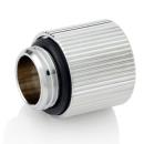 Touchaqua G1/4" IG1/4" Extender Fitting 15MM Glorious Silver (2 PCS) (TA-F60-GS)