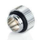 Touchaqua G1/4" IG1/4" Extender Fitting Glorious Silver (2 PCS) (TA-F40-GS)