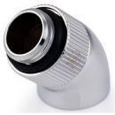 Touchaqua G1/4" Rotary 45-Degree IG1/4" Extender Glorious Silver (2 PCS) (TA-45RE-GS)