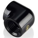 Touchaqua 90-Degree With Dual Inner G1/4" Extender Fitting Glorious Black (2 PCS) (TA-90DIA-GB)