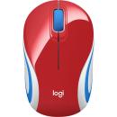 Logitech Wireless Mini Mouse M187 Red (910-005373)