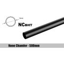 Bitspower None Chamfer Brass Hard Tubing OD12MM Carbon Black - Length 500 MM (2Pcs.)