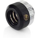 Touchaqua Dual O-Ring G1/4" Tighten Fitting For Hard Tubing OD12MM (Glorious Black) (2 PCS)