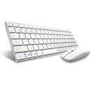 Rapoo 9300M Multi-mode Wireless Keyboard and Mouse White (Thai/English)