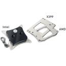 Bitspower CPU Block Summit M Acrylic Black - Digital RGB (BP-WBCPUM-BK-DRGB)