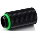 Touchaqua G1/4" IG1/4" Extender Fitting - 30MM (Glorious Black) (2 PCS) (TA-F63-GB)