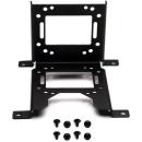 BYKSKI 120mm Multi Function 90 Degree Shelf Style Water Cooling Bracket - Black (B-PMFS)