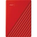 Western Digital WD 2TB My Passport USB 3.2 Gen 1 Portable Hard Drive Red (WDBYVG0020BRD-WESN)
