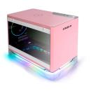 IN WIN A1 Plus Mini-ITX Tower Case with Tempered Glass Pink and 650W Power Supply