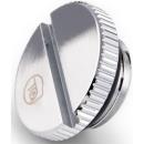 Bitspower Touchaqua G1/4" Low-Profile Stop Fitting Glorious Silver (2 PCS) (TA-F09-GS)