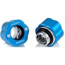 Bitspower Premium Master Hard Tube Fitting MHT12 6 Pack - Abrasive Blue (BP-PREMHT12-ABL6P)