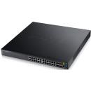 ZyXEL 24-port GbE L2+ Switch with 10GbE Uplink (XGS3700-24)