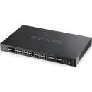 ZyXEL 28-port GbE L3 Managed Switch with 4 SFP+ Uplink (XGS4600-32)