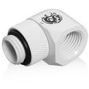 Bitspower G1/4" Deluxe White Rotary 90-Degree IG1/4" Extender V2 (2 PCS) (BP-DW90RV2)