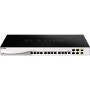 D-Link 12 x 10GBase-T including 2 x SFP+ and 2 x combo 10 Gigabit SFP+ Smart Switch (DXS-1210-16TC)
