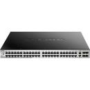 D-Link 54-Port Lite Layer 3 Stackable Managed Gigabit PoE Switch (DGS-3130-54PS)