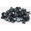 GLORIOUS PC GAMING RACE ABS Mechanical Keycaps 104 key Black (US)(Keycaps Only)