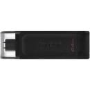 Kingston 64GB DataTraveler 70 USB 3.2 Gen 1 Type-C Flash Drive (DT70/64GB)