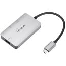 Targus USB-C 4K HDMI Video Adapter with 100W PD Pass-Thru Silver (ACA948AP)