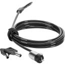 Targus Defcon Master Key Cable Lock Black (ASP48MKUSX)