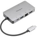 Targus USB-C 4K HDMI/VGA Docking Station with 100W PD Silver (DOCK419AP)