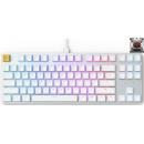GLORIOUS PC GAMING RACE GMMK TKL Gaming Mechnical Keyboard White Ice Edition Gateron Brown Switch(US)