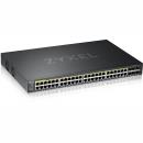 ZyXEL 48-Port GbE L2 PoE Switch with GbE Uplink (GS2220-50HP)