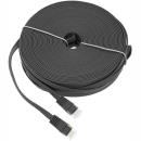Mazer RJ-45 CAT6 LAN Cable 30 m Black (M-CAT6F3000-BK)