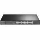 TP-LINK JetStream 24-Port Gigabit and 4-Port 10GE SFP+ L2+ Managed Switch with 24-Port PoE+ (TL-SG3428XMP)