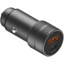 Energea Car Charger AluDrive PD20+ Duo Port 38W Gunmetal