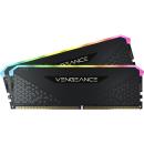 Corsair Vengeance RGB RS 16GB DDR4 3200MHz CL16 DIMM Black (2x8GB)(CMG16GX4M2E3200C16)