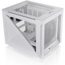 Thermaltake Divider 200 TG Snow mATX Case with Tempered Glass White (CA-1V1-00S6WN-00)