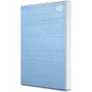 Seagate 1TB One Touch with Password Protection Portable Drive Light Blue (STKY1000402)