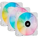 Corsair iCUE SP120 RGB ELITE Performance 120mm PWM Case Fan Triple Pack White (CO-9050137-WW)