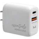Monocozzi Essential 20W Quick Charge Wall Charger US White