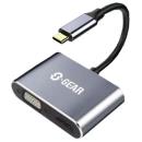 S-GEAR Convertor USB-C to HDMI PD VGA USB 3.0 Gray (CVTC001-HDMI+PD+VGA+USB)