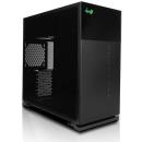 IN WIN 127 Mid Tower fits ATX with Tempered Glass Black (IW-CS-127BLK)