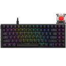 NZXT Function MiniTKL Mechanical Gaming Keyboard Hot-swappable Gateron Linear Red Matte Black (EN)