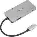 Targus USB-C Multi-Port Single Video Adapter and Card Reader with 100W PD Pass-Thru (ACA953)