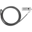 Targus DEFCON Trapezoid Resettable Combo Cable Lock (ASP66APX)