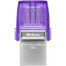 Kingston 64GB DataTraveler microDuo 3C USB 3.2 Gen 1 Flash Drive (DTDUO3CG3/64GB)