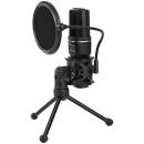 ERGOPIXEL Condenser Microphone With Tripod - Black (EP-MP0002)