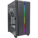 MONTECH Sky one lite Mid-Tower fits ATX with Tempered Glass Black