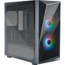 Cooler Master CMP 320 ARGB Mini Tower Case fits mATX with TG Black (CP320-KGNN-S00)