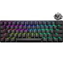 Vortexgear New RGB POK3R Mechanical Gaming Keyboard MX Silver Switch Black (EN)