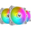 Asus TUF Gaming TF120 ARGB Fan with ARGB Controller White (3-Pack)
