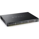 ZyXEL 48-Port GbE L3 Access PoE+ Switch with 6 10G Uplink (XGS2220-54FPF)