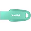 SanDisk 32GB Ultra Curve USB 3.2 Gen 1 Flash Drive Mint Green (SDCZ550-032G-G46G)