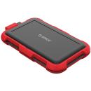 Orico 2.5" USB 3.0 Hard Drive Enclosure Triple Protection Red (2799U3)